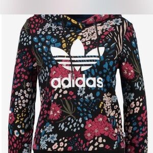 Adidas Women's Multicolor Floral Hoodie